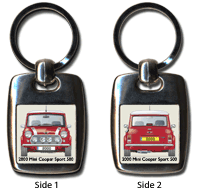 Mini Cooper Sport 2000 (red) Keyring 5